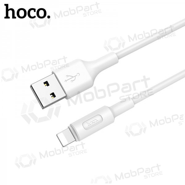 USB cable HOCO X25 lightning 1.0m (blanco) USB cable HOCO X25 lightning 1.0m (blanco)