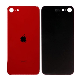 Apple iPhone SE 2020 / SE 2022 tapa trasera de la batería (rojo) (bigger hole for camera)