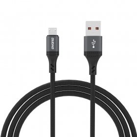 Cable Micro USB Dudao L3SM USB-A a Micro USB 1.2 m 3 A negro