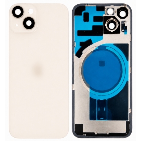 Tapa trasera para Apple iPhone 14 Plus (blanca) (Premium)