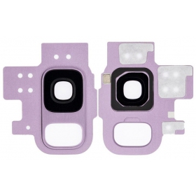 Samsung G960 Galaxy S9 Cristal camara violeta (orchid gray)