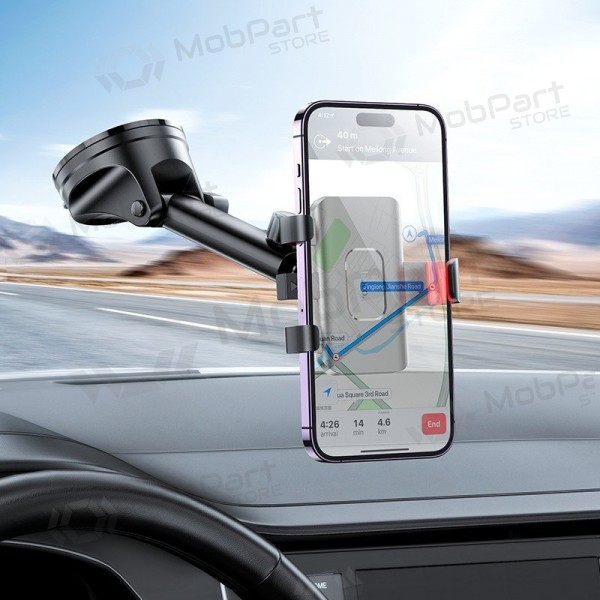 Soporte para teléfono de coche Hoco H22 negro