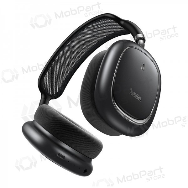 Auriculares inalámbricos con micrófono Hoco W68 ANC Bluetooth negros
