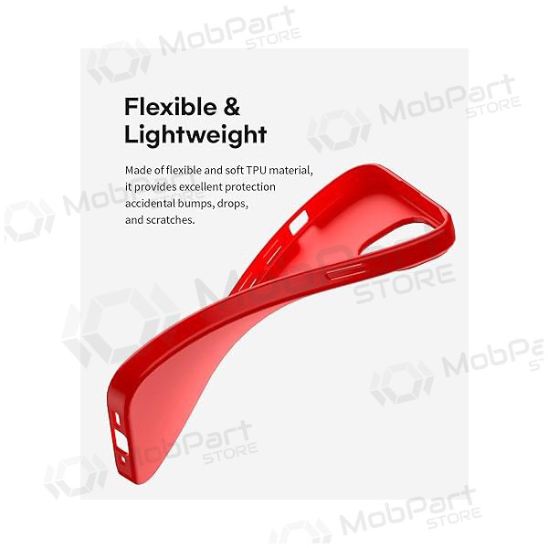 Funda para Apple iPhone 14 - Mercury Soft Feeling (rojo)