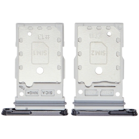 Samsung Galaxy S25, S25+ Bandeja de tarjeta SIM dual (negro) (original)