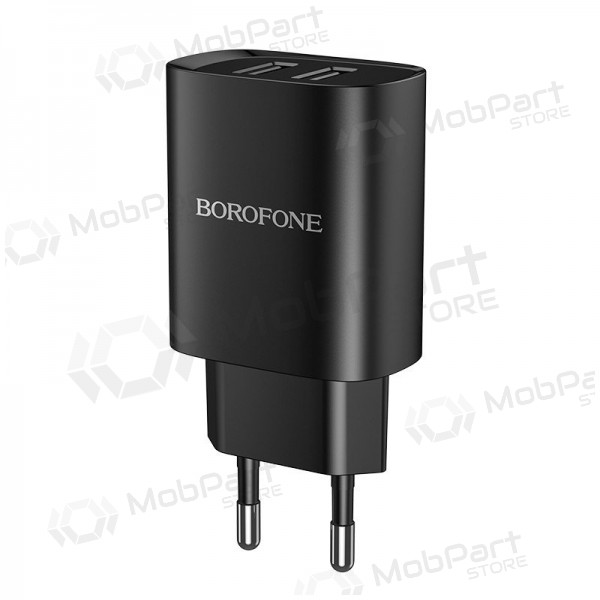Cargador Borofone BN2 2xUSB 2.1A (negro)