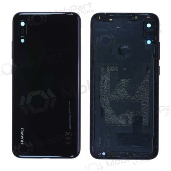 Huawei Y6 2019 / Y6 Pro 2019 / Y6 Prime 2019 tapa trasera de la batería (negro) (usada grade C, original) Huawei Y6 2019 / Y6 Pro 2019 / Y6 Prime 2019 tapa trasera de la batería (negro) (usada grade C, original)
