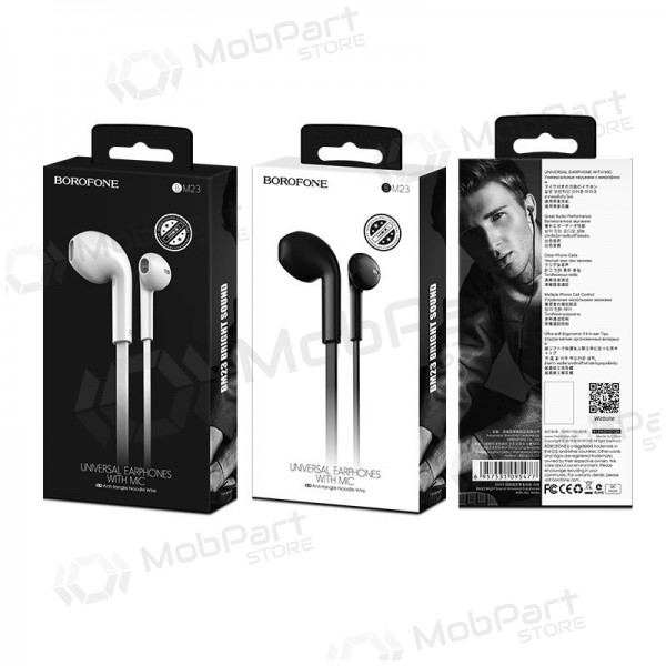 Manos libres Borofone BM23 3,5mm (Blanco)