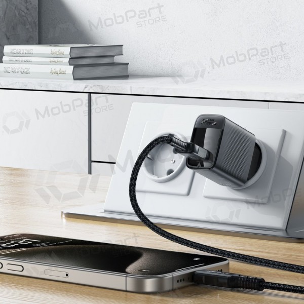 Cargador Acefast A90 18W USB-A negro