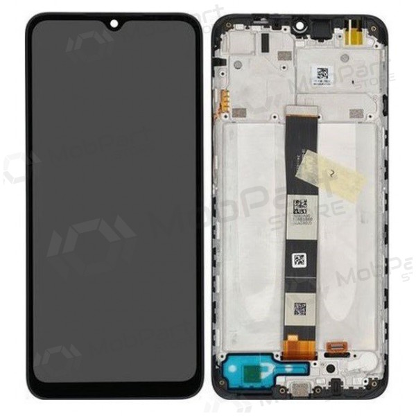Xiaomi Redmi 9AT pantalla (negro) (con un marco) (service pack) (original)
