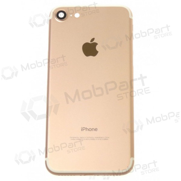Apple iPhone 7 tapa trasera de la batería (Rose Gold) (usada grade B, original)