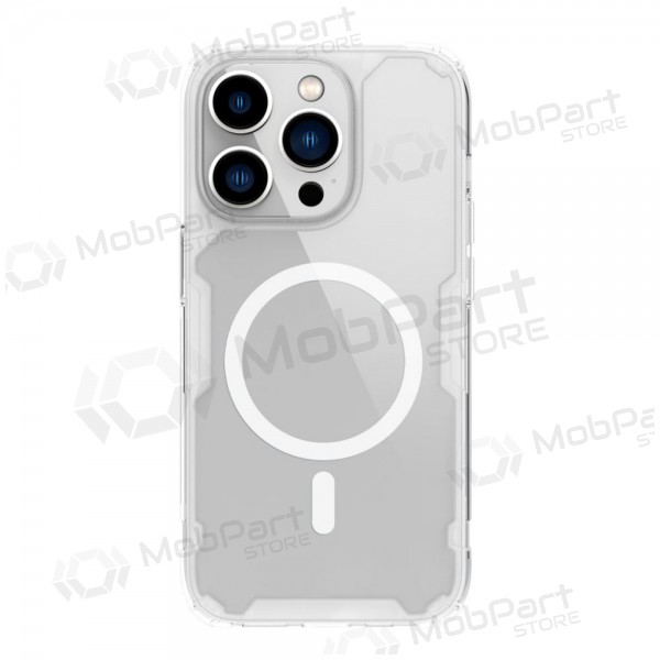 Apple iPhone 14 Pro Max funda „Nillkin Nature Magnetic“ (blanco) Apple iPhone 14 Pro Max funda „Nillkin Nature Magnetic“ (blanco)