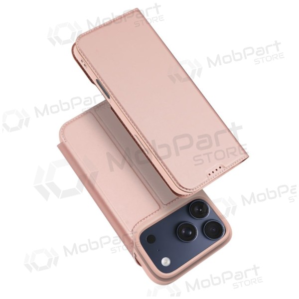 Funda Dux Ducis Skin Pro para Apple iPhone 17 Pro Max (rosa / dorado)