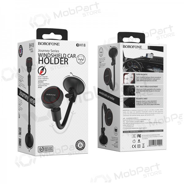 Automobilinis Universal telefono laikiklis Borofone BH18, flexible leg, magnetic