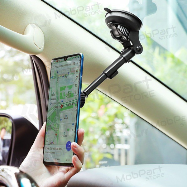 Soporte para teléfono de coche Borofone BH21 Vanda, mounted on the dashboard, magnetic