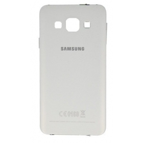 Samsung A300F Galaxy A3 tapa trasera de la batería plata (Platinum Silver) (usada grade A, original)