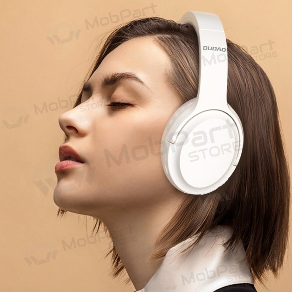 Auriculares inalámbricos con micrófono Dudao X22Pro Bluetooth USB-C blancos