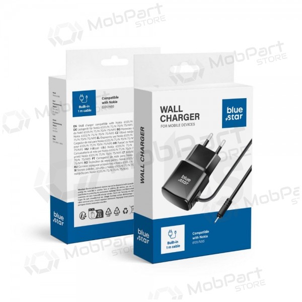 Cargador de teléfono Blue Star TFK-TC-1100B 3 W Nokia negro