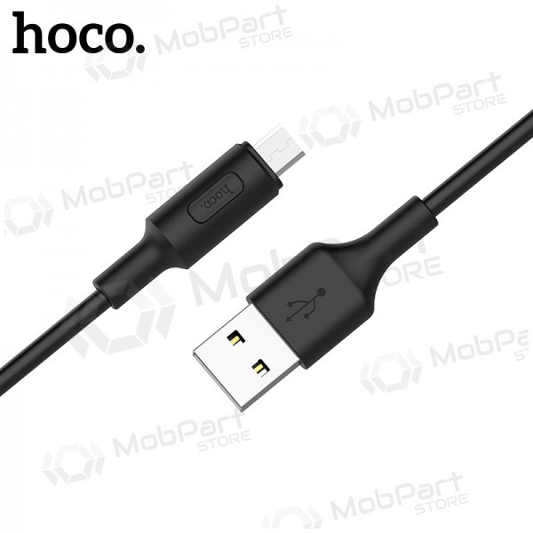 USB cable Hoco X25 microUSB 1.0m (negro)