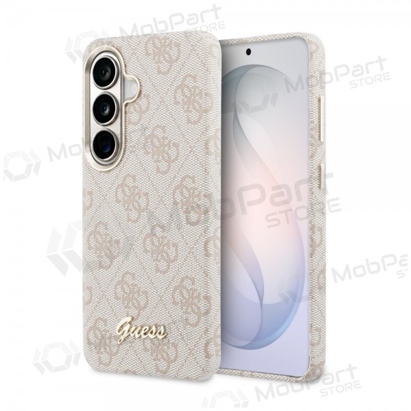 Funda para Samsung Galaxy S26 -Guess PU 4G Script Metal Logo Magnetic- (rosa)