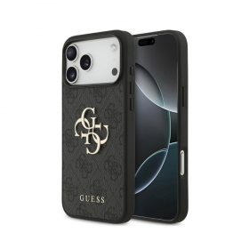 Funda Apple iPhone 18 Pro Max - Guess PU 4G Metal Logo