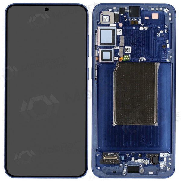 Pantalla Samsung Galaxy S25+ (azul oscuro) (con marco) (assembled service pack)
