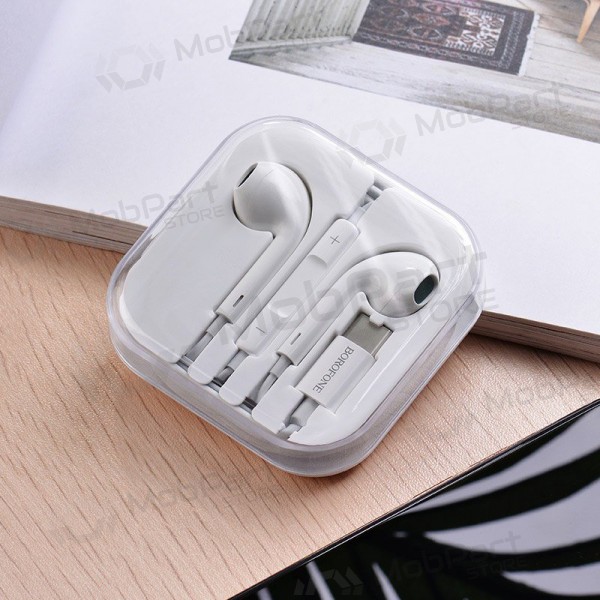 Manos libres Borofone BM27 Type-C (Blanco)