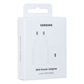 Cargador de teléfono Samsung EP-T4511NWEGEU 45 W USB-C blanco