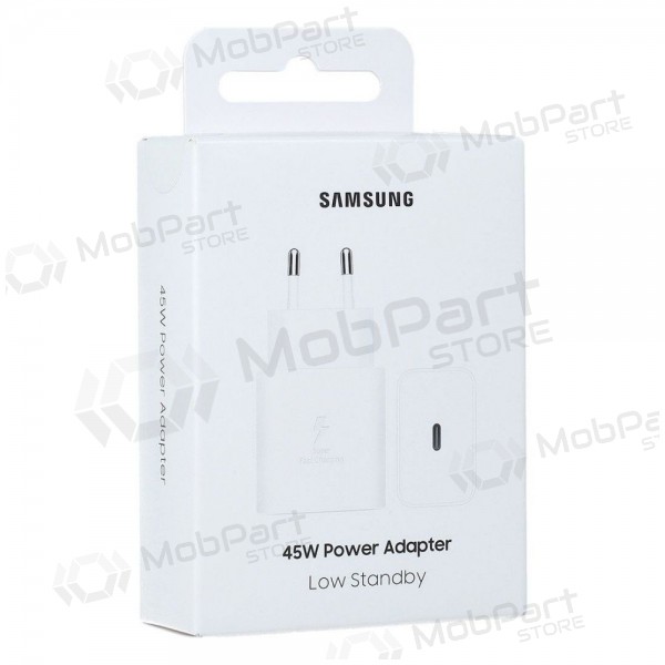 Cargador de teléfono Samsung EP-T4511NWEGEU 45 W USB-C blanco