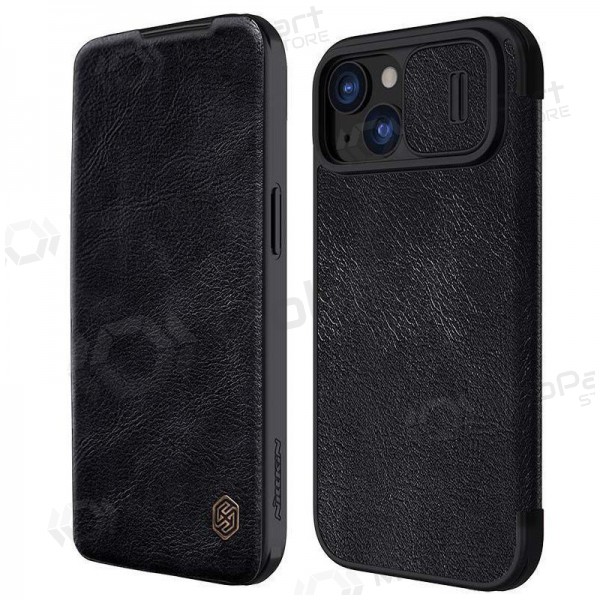 Apple iPhone 14 Pro Max funda „Nillkin Leather“ (negro)