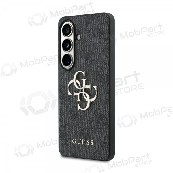 Funda para Samsung Galaxy S26 -Guess PU 4G Metal Logo- (gris)
