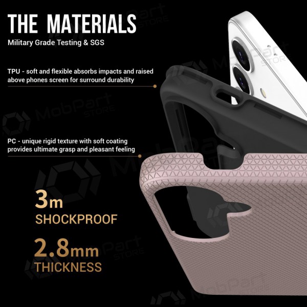 Samsung Galaxy S23 Ultra funda „Perfectionists“ (rožinio aukso)