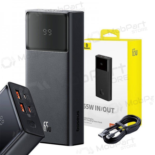 Batería externa Power Bank Baseus StarLord 65W 20000mAh negro P10022906113-00
