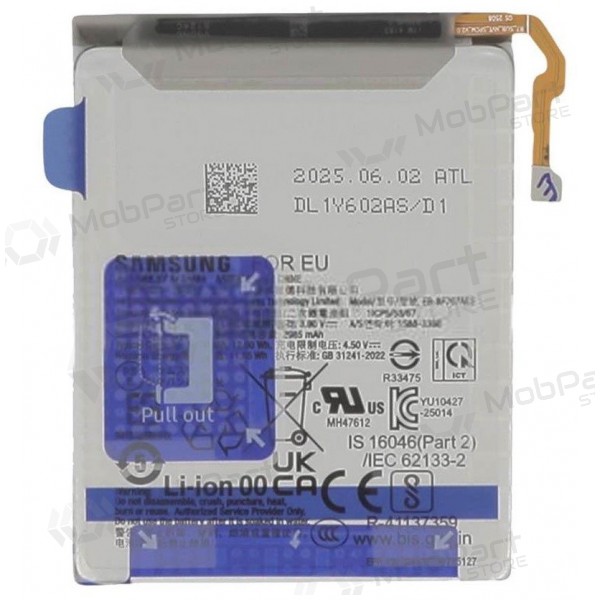 Batería Samsung Galaxy Z Flip7, acumulador EB-BF767ABE (original)