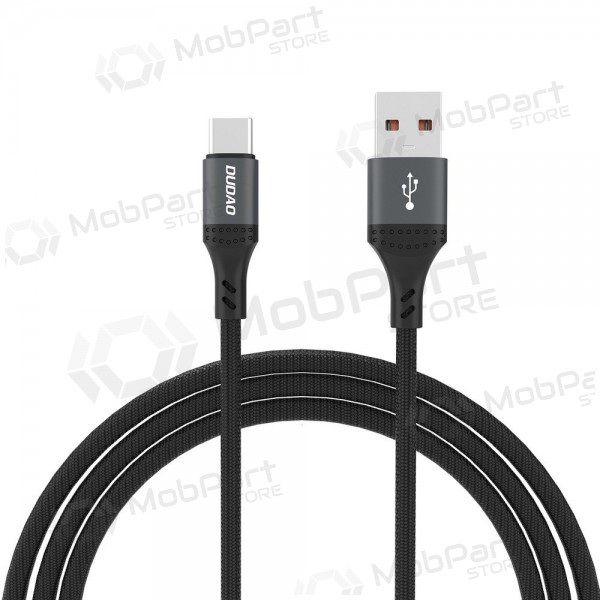 Cable USB-C Dudao L3ST USB-A a USB-C 3 m 5A negro
