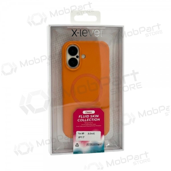 Funda para Samsung Galaxy S26 Ultra - X-Level Fluid Skin MagSafe (negra)