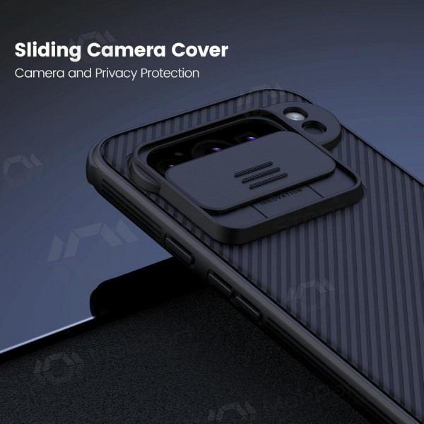 Google Pixel 7A funda „Nillkin CamShield Pro“ (negro)
