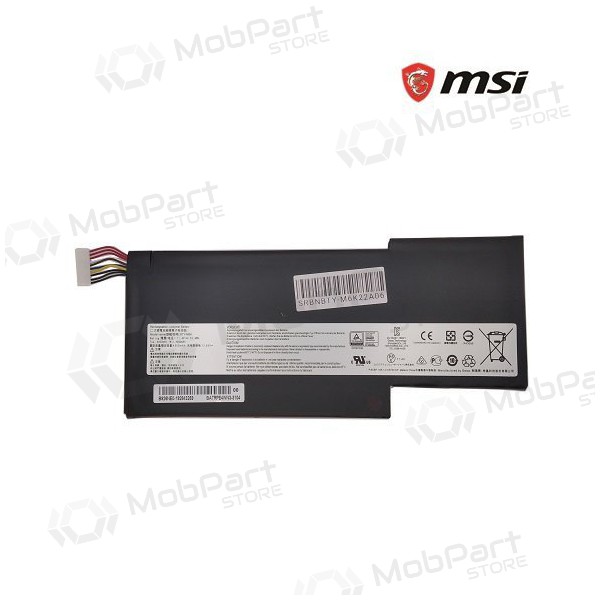 MSI BTY-M6K, 4500mAh Bateria para portatil - PREMIUM MSI BTY-M6K, 4500mAh Bateria para portatil - PREMIUM