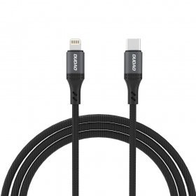 Cable Lightning Dudao L3CL USB-C a Lightning 1.2 m 30 W negro