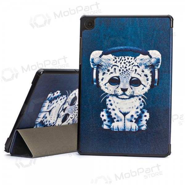 Funda para Samsung Galaxy Tab A9+, Tab A11+ - Smart Leather (sad cat)