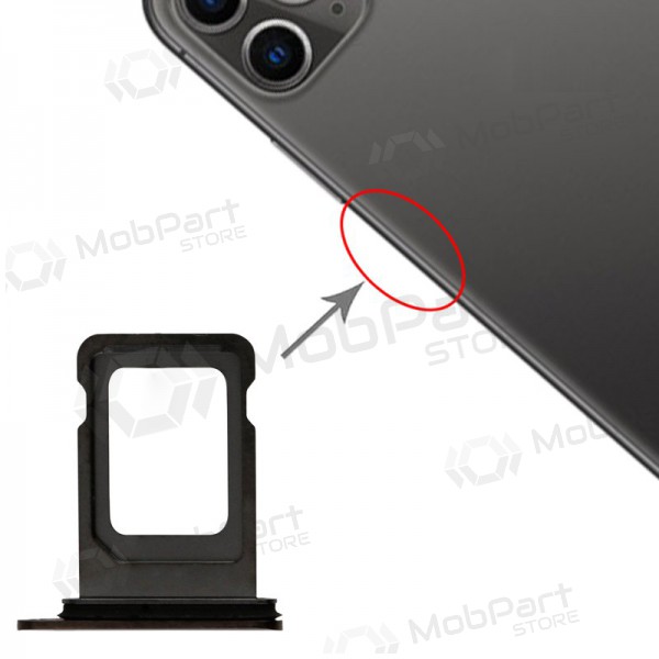 Apple iPhone 11 DUAL Titular de la tarjeta SIM (negro)