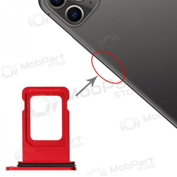 Apple iPhone 11 Titular de la tarjeta SIM (rojo) Apple iPhone 11 Titular de la tarjeta SIM (rojo)