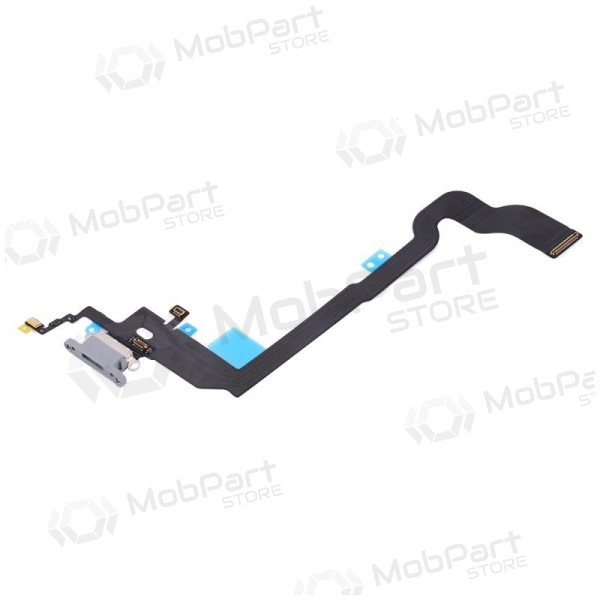Apple iPhone X modulo de carga (plata) Apple iPhone X modulo de carga (plata)