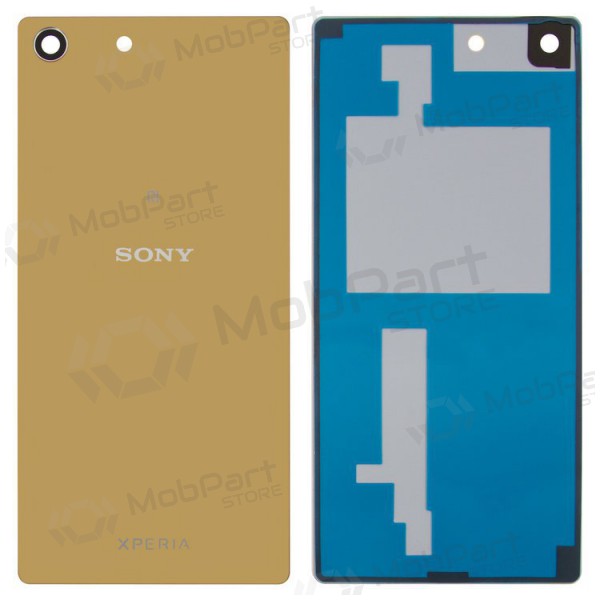 Sony Xperia M5 E5603 / Xperia M5 E5606 / Xperia M5 E5633 Dual tapa trasera de la batería (dorado)