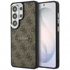 Funda para Samsung Galaxy S26 Ultra - Guess PU Leather 4G Gold Frame Magnetic