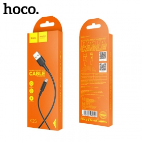 USB cable Hoco X25 microUSB 1.0m (negro)