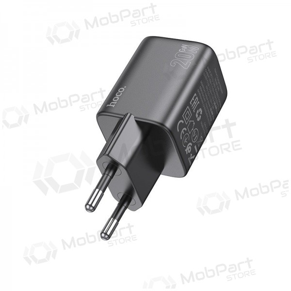 Cargador Hoco N40 USB-C PD20W negro