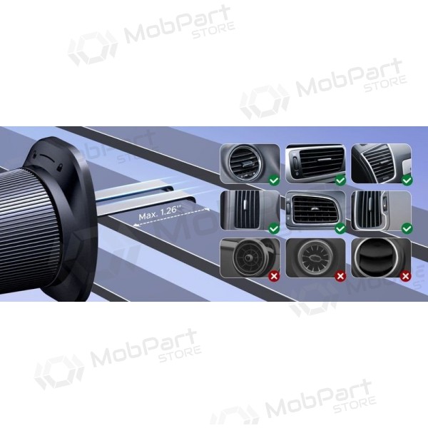 Soporte de teléfono para coche Ugreen LP923 MagSafe para rejilla de ventilación