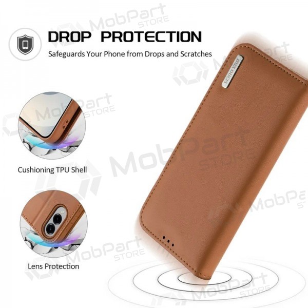 Funda para Samsung Galaxy S25 Edge -Dux Ducis Hivo- (marrón)
