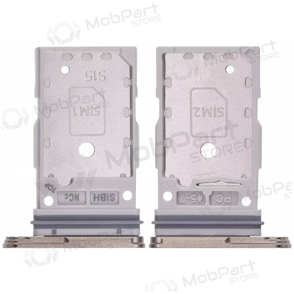 Soporte de tarjeta SIM dual para Samsung Galaxy S24 Ultra (amarillo) (original)